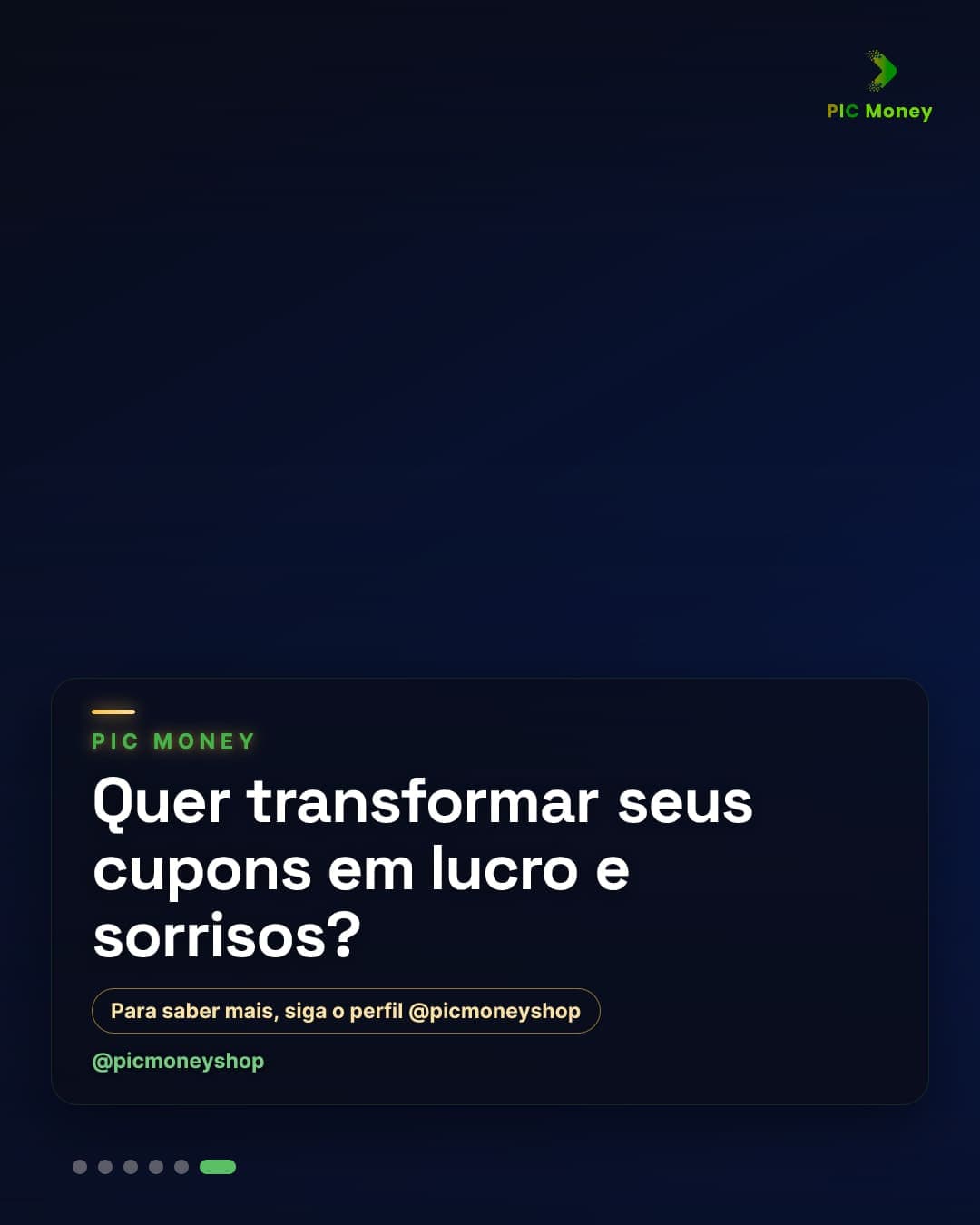 Quer transformar seus cupons em lucro e sorrisos?