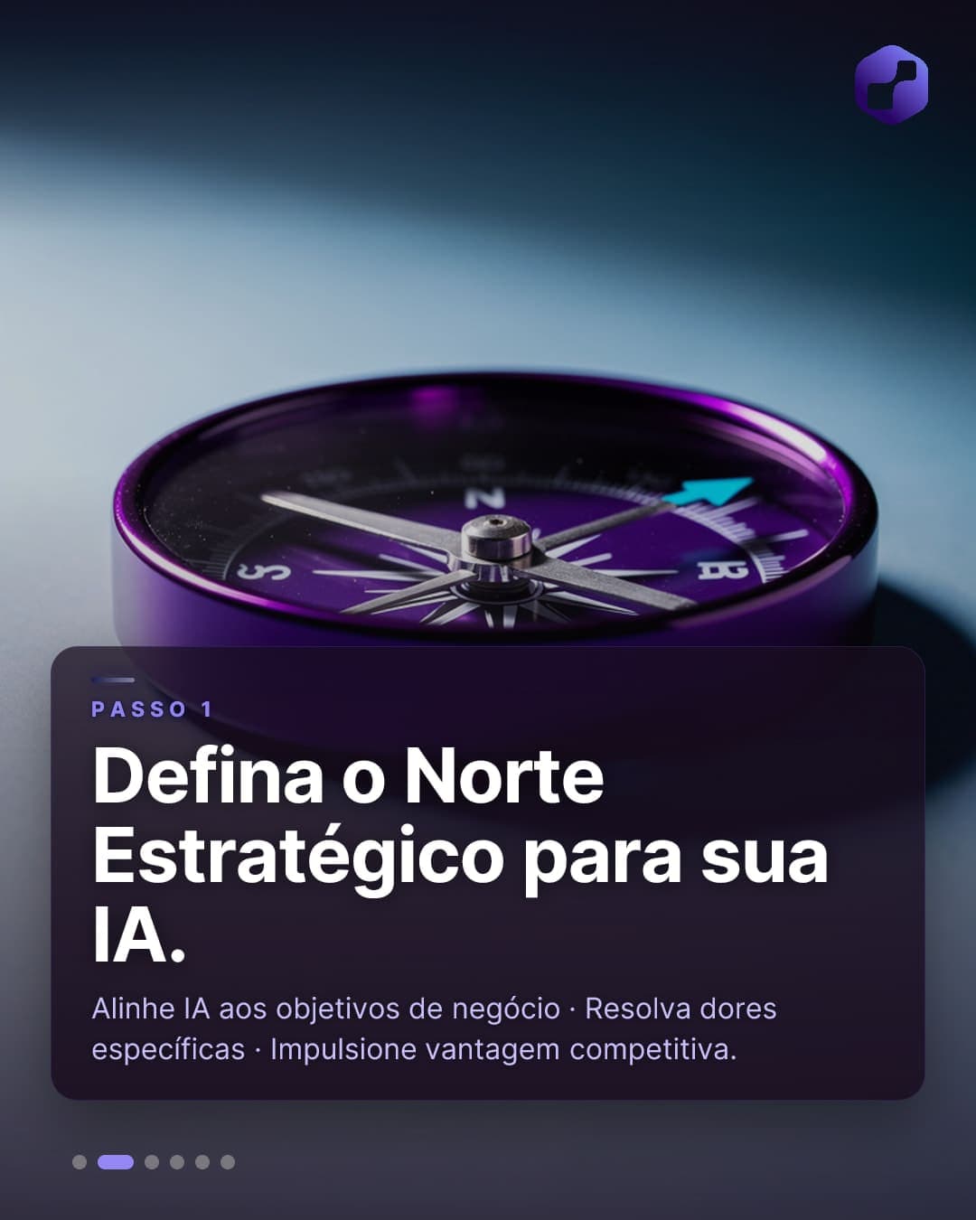 Defina o Norte Estratégico para sua IA.