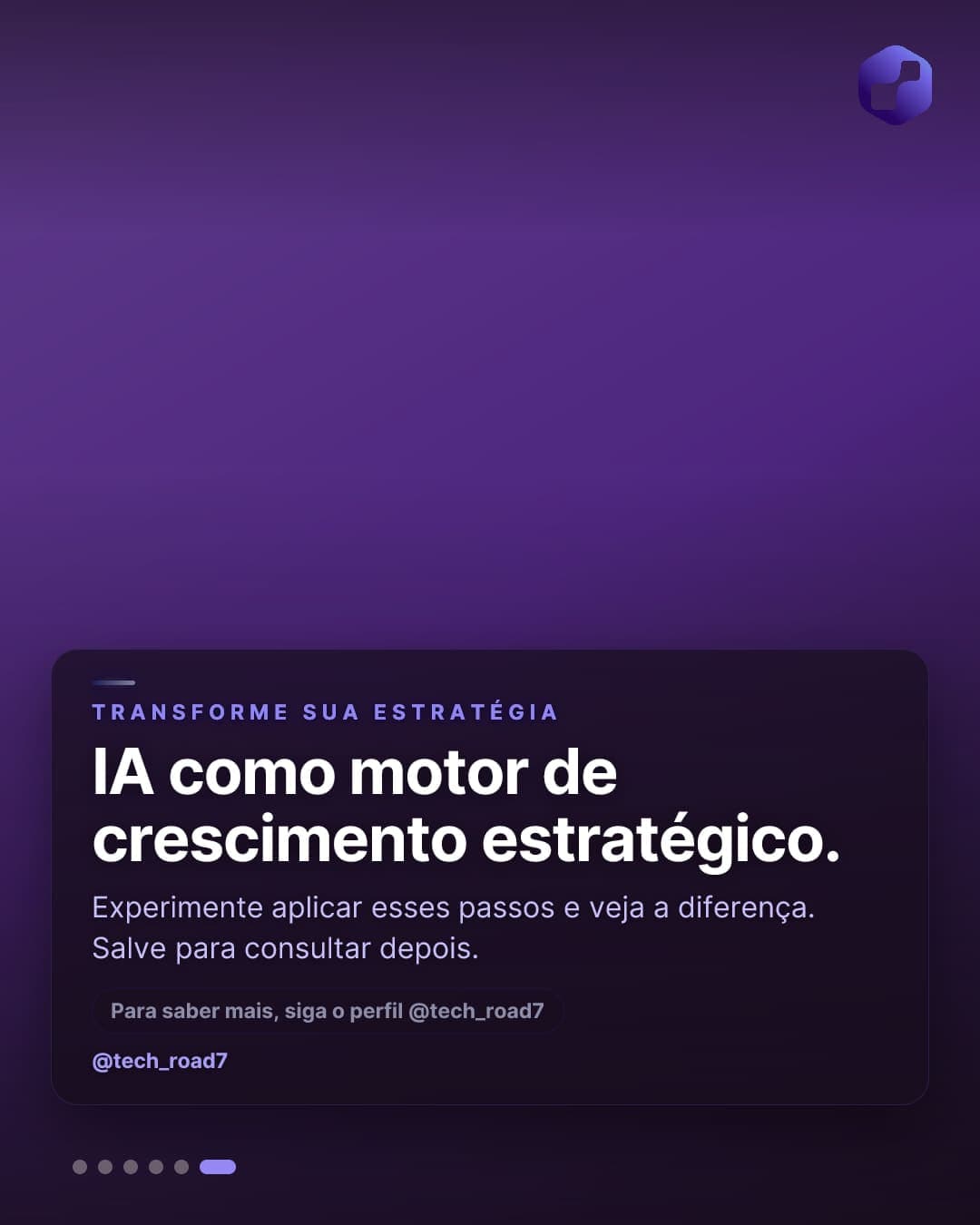 IA como motor de crescimento estratégico.