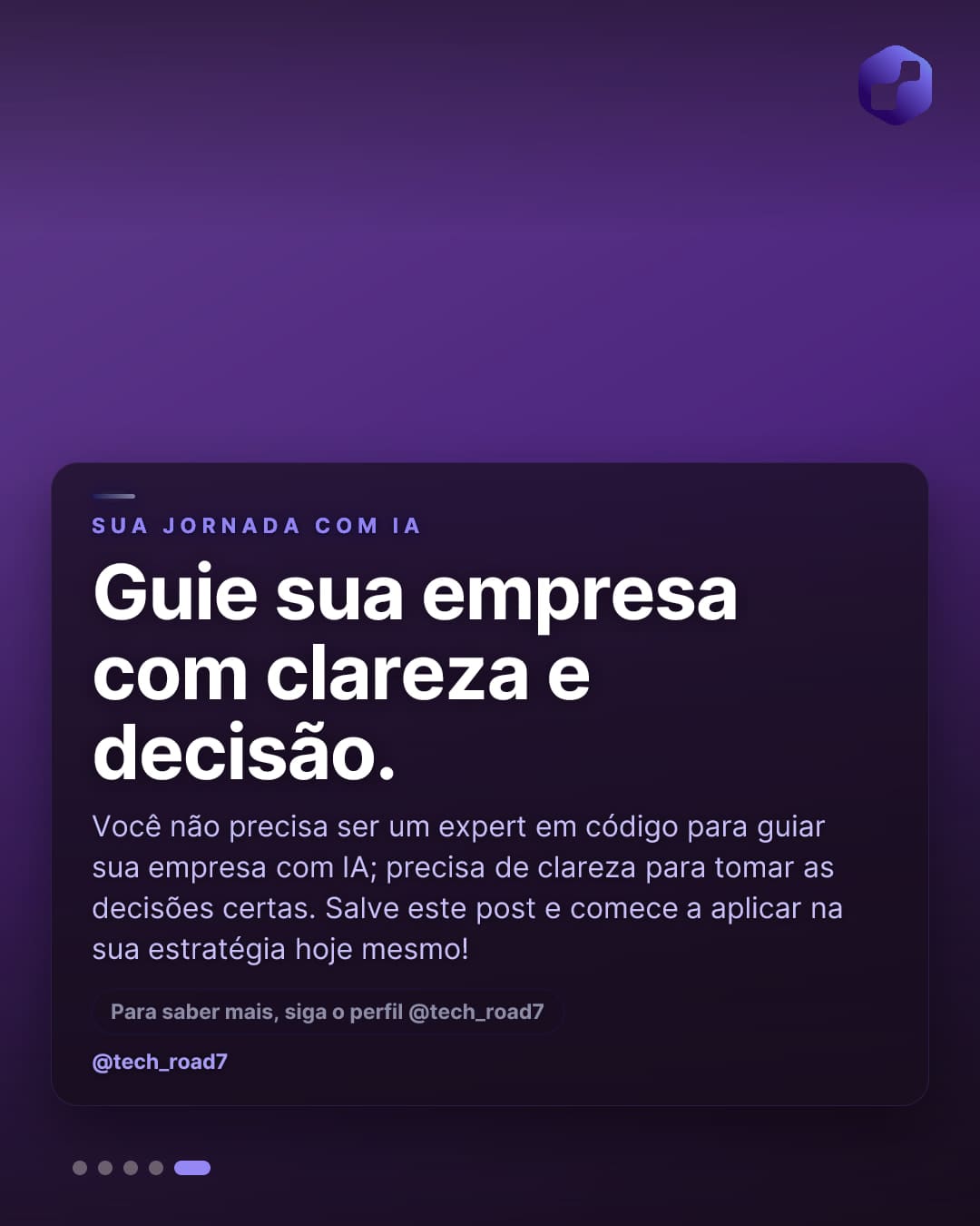 Slide 5 de Tech Road