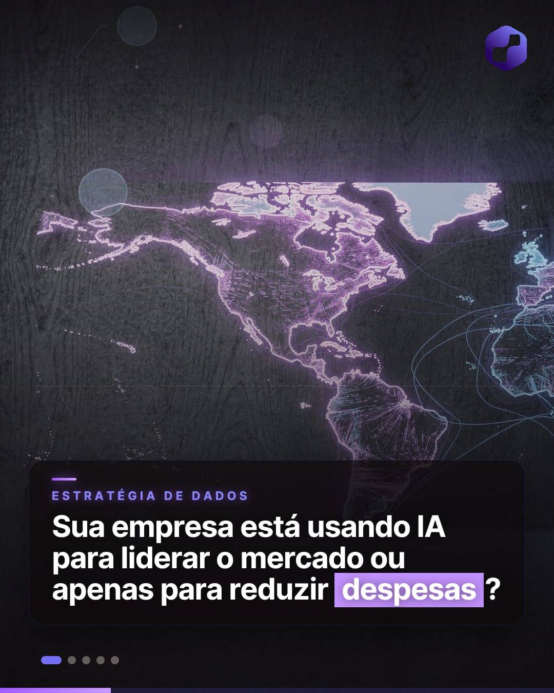 Parte da tira contínua de Tech Road